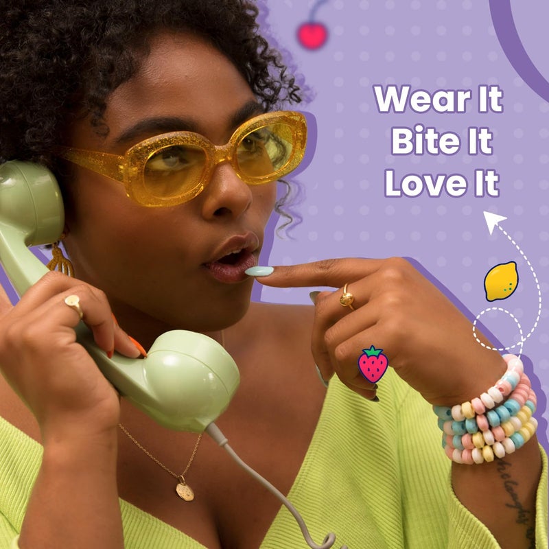 Smarties Candy Necklace - Fun Fruit Flavored Treats - Image 5